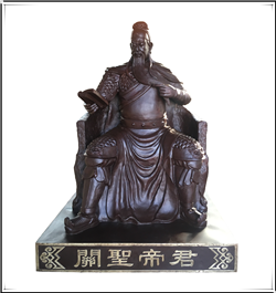 銅關(guān)公坐像